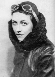 Amy Johnson, piloto, c1930s
