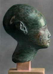 Una princesa egipcia antigua, c1370 a.C. 1936