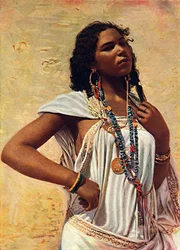 Una mujer árabe, 1912