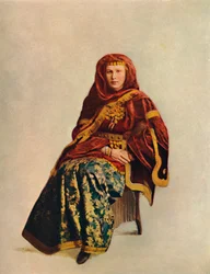 Una mujer armenia del Cáucaso, 1912