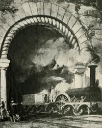 Un tren de ancho temprano - Great Western Railway, c. 1930