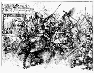 Un torneo inglés, 1909