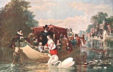 Un episodio en los días más felices de Carlos I, 1853, c1902