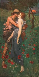 Un Idilio, 1891, c1902