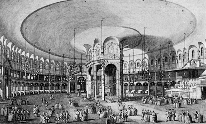 Vista Interior de la Rotonda en los Jardines de Ranelagh, 1899