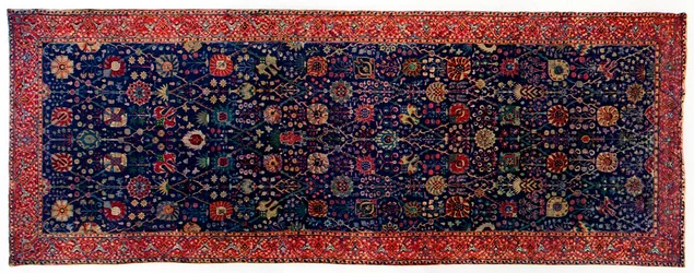 Una alfombra de Isfahan del siglo XVI, 1910