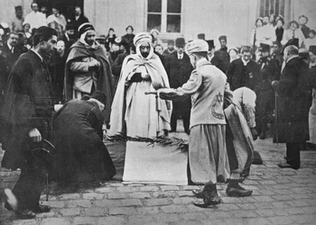 Una vista inusual en París, 1914