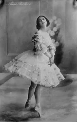 Anna Pavlova, bailarina rusa, 1910s