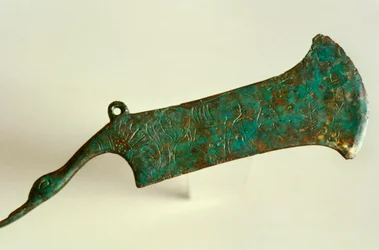 Navaja femenina antigua, siglo III-IV