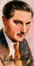 Anton Walbrook, 1896-1967, actor austriaco, siglo XX