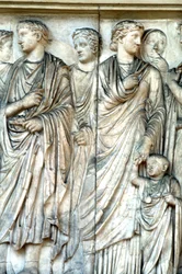 Ara Pacis, Roma, 9 a.C.