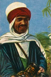 Vendedor ambulante árabe, c1928