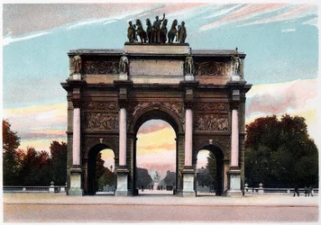 Arco de Triunfo, París, c. 1900