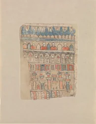 Escena arquitectónica, siglo XVI