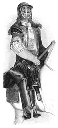 Armadura usada por Jacobo II en el Boyne, 1690 1894