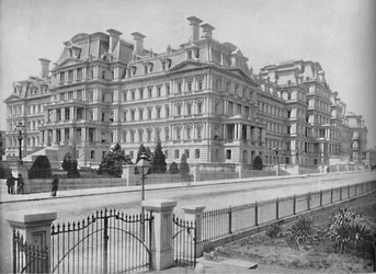 Edificio del Ejército y la Marina, Washington, D.C., c1897