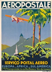 Aéropostale. Río de Janeiro, ca. 1928-1930