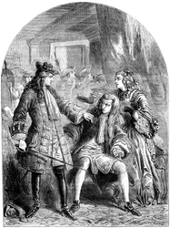 Arresto del embajador sueco, siglo XVIII, siglo XIX