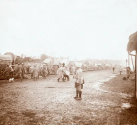 Llegando a Revigny, norte de Francia, c1914-c1918