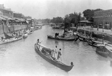 Ashar Creek, Basora, Irak, 1917