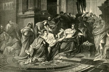 Asesinato de Julio César, 1890.