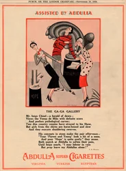 Asistido por Abdulla - La Galería Ga-Ga, 1934