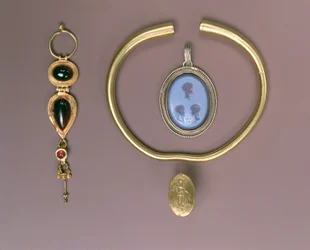Joyería griega y romana variada, siglo IV a.C.-siglo XVII