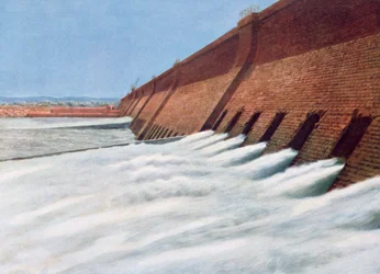 Presa de Asuán, Egipto, siglo XX