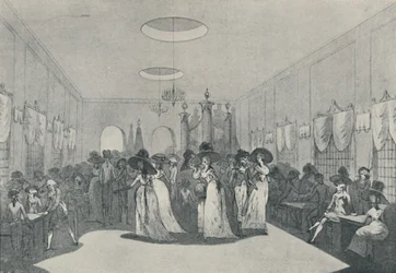 En The Dog and Duck, 1789