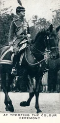 En la ceremonia de Trooping The Colour