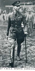 En el carnaval deportivo de la YMCA, 1919