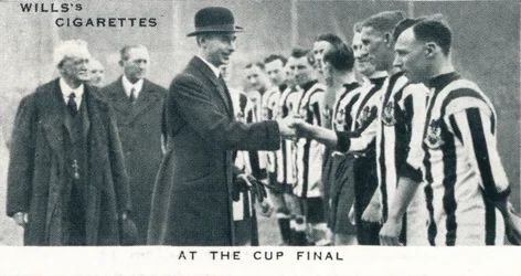En la final de la copa, 1924