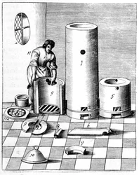 Athanor o Harry el Lento, un horno autoalimentado que mantiene una temperatura constante