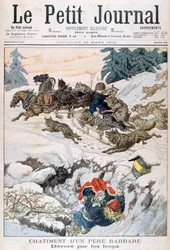 Atacados por lobos, Rusia