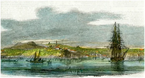 Auckland, Nueva Zelanda, c1880