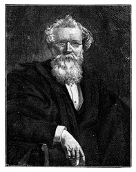 August Wilhelm von Hofmann, químico orgánico alemán del siglo XIX, 1900