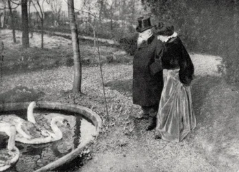 Auguste Rodin, escultor francés, 1895
