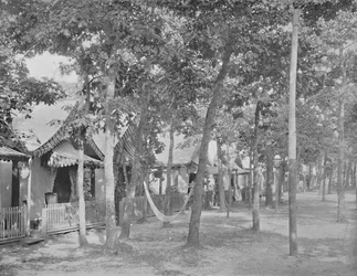 Avenida de tiendas, Ocean Grove, Nueva Jersey, c1897