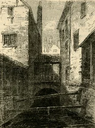 Parte trasera del León Rojo, desde la Flota, c1872