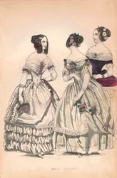 Vestidos de Baile, siglo XIX