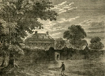 Casa Balmes en 1750, c1876