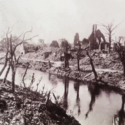 Orillas del Yser, Bélgica, c1914-c1918