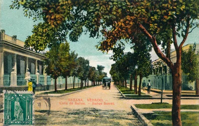 Calle Banos, La Habana, Cuba, c1910