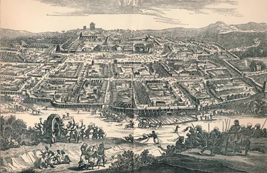 Banza Lovangri, la capital del antiguo reino de Lovango, c1670, 1903