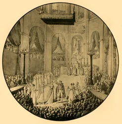 Bautismo de Napoleón II, Notre Dame, París, 10 de junio de 1811, 1921