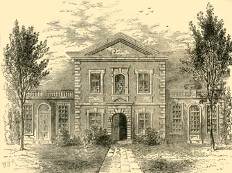 Barber-Surgeons Hall 1800, c1872