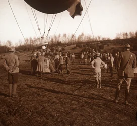 Cesta de globo de barrera, c. 1914-c. 1918