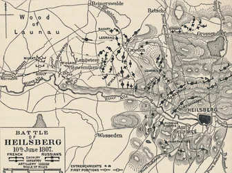 Batalla de Heilsberg, 10 de junio de 1807