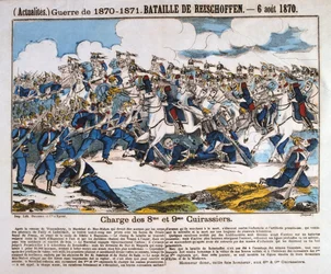 Batalla de Reichshoffen, guerra franco-prusiana, 6 de agosto de 1870
