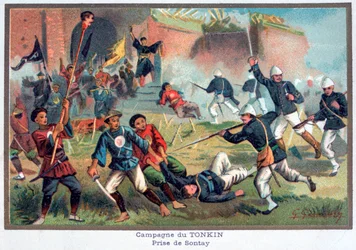 Batalla de Tonkin, Guerra Franco-China, siglo XX